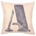 EvZ Homie Pillow Covers Letter Decorative Throw Pillow Case Home Decor Design Gift Square, 18 X 18 inch, Graffiti Paint, A