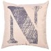 EvZ Homie Pillow Covers Letter Decorative Throw Pillow Case Home Decor Design Gift Square, 18 X 18 inch, Graffiti Paint, N
