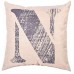 EvZ Homie Pillow Covers Letter Decorative Throw Pillow Case Home Decor Design Gift Square, 18 X 18 inch, Graffiti Paint, N