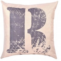 EvZ Homie Pillow Covers Letter Decorative Throw Pillow Case Home Decor Design Gift Square, 18 X 18 inch, Graffiti Paint, R