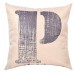 EvZ Homie Pillow Covers Letter Decorative Throw Pillow Case Home Decor Design Gift Square, 18 X 18 inch, Graffiti Paint, P