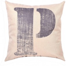 EvZ Homie Pillow Covers Letter Decorative Throw Pillow Case Home Decor Design Gift Square, 18 X 18 inch, Graffiti Paint, P