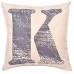 EvZ Homie Pillow Covers Letter Decorative Throw Pillow Case Home Decor Design Gift Square, 18 X 18 inch, Graffiti Paint, K