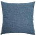 EvZ Homie Pillow Covers Water Oil Proof Heavy Cloth Decorative Case for Home Room Outdoor Cafe Decor Gift, Square, 20 X 20 inch, Blue Mixture