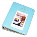 EvZ 64 Pockets Photo Album for Mini Fuji Instax Polaroid & Name Card Blue