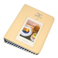 EvZ 64 Pockets Photo Album for Mini Fuji Instax Polaroid & Name Card Creamywhite