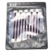 EvZ 10PCS LED 5050 RGBW Strip Light Connector 5 Pin Conductor 12 mm Wide Strip to Strip Jumper