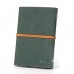 EvZ Vintage Dark Green PU Leather Cover Loose Leaf Blank Notebook Journal Diary Gift