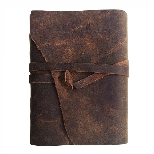 Leather Classic Retro Diary Notebook Vintage Travel Notepad Journal Writing Gift 