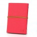 Vintage Rose PU Leather Cover Loose Leaf Blank Notebook Journal Diary Gift