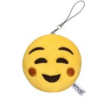 EvZ Emoji Iconic Emoticon Cushion Stuffed Plush Cute Soft Keychain, 3 inches, Pack 3 EvZ Emoji Iconic Emoticon Cushion Stuffed Plush Cute Soft Keychain, 3 inches, Pack 3
