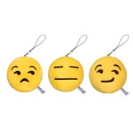 EvZ Emoji Iconic Emoticon Cushion Stuffed Plush Cute Soft Keychain, 3 inches, Pack 3 EvZ Emoji Iconic Emoticon Cushion Stuffed Plush Cute Soft Keychain, 3 inches, Pack 3