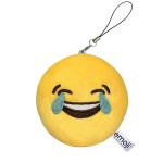 EvZ Emoji Iconic Emoticon Cushion Stuffed Plush Cute Soft Keychain, 3 inches, Pack 3 EvZ Emoji Iconic Emoticon Cushion Stuffed Plush Cute Soft Keychain, 3 inches, Pack 3