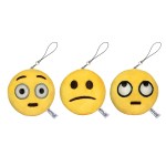 EvZ Emoji Iconic Emoticon Cushion Stuffed Plush Cute Soft Keychain, 3 inches, Pack 3 EvZ Emoji Iconic Emoticon Cushion Stuffed Plush Cute Soft Keychain, 3 inches, Pack 3