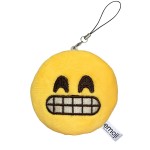 EvZ Emoji Iconic Emoticon Cushion Stuffed Plush Cute Soft Keychain, 3 inches, Pack 3 EvZ Emoji Iconic Emoticon Cushion Stuffed Plush Cute Soft Keychain, 3 inches, Pack 3