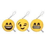 EvZ Emoji Iconic Emoticon Cushion Stuffed Plush Cute Soft Keychain, 3 inches, Pack 3 EvZ Emoji Iconic Emoticon Cushion Stuffed Plush Cute Soft Keychain, 3 inches, Pack 3