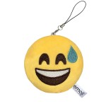 EvZ Emoji Iconic Emoticon Cushion Stuffed Plush Cute Soft Keychain, 3 inches, Pack 3 EvZ Emoji Iconic Emoticon Cushion Stuffed Plush Cute Soft Keychain, 3 inches, Pack 3