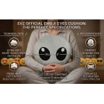 EvZ Official Certified Alien Emoji Pillow - 31cm Large Soft Plush Grey Outer Space Emoticon Cushion - Unique Decorative Stuffed Toy for Sci-Fi Fans, Techies & Modern Room Decor (Grey) EvZ Official Certified Alien Emoji Pillow - 31cm Large Soft Plush Grey Outer Space Emoticon Cushion - Unique Decorative Stuffed Toy for Sci-Fi Fans, Techies & Modern Room Decor (Grey)