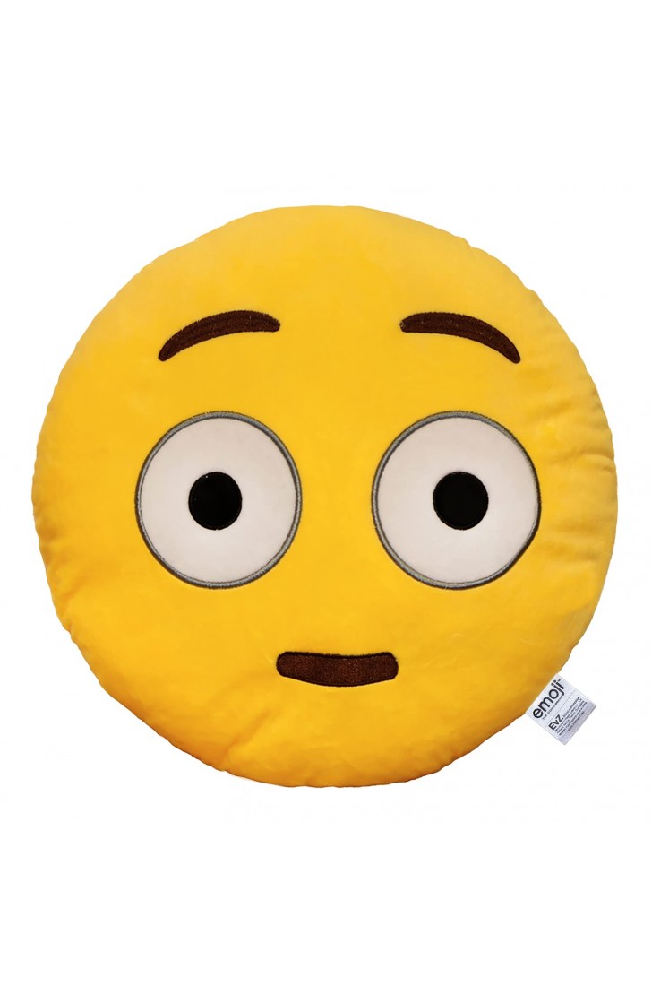 EvZ Official Certified Blankly Emoji Pillow - 32cm Large Soft Plush Expressionless Smiley Face Emoticon Cushion - Funny Decorative Stuffed Toy for Minimalist Decor, Office Humor & Gag Gift (Yellow) EvZ Official Certified Blankly Emoji Pillow - 32cm Large Soft Plush Expressionless Smiley Face Emoticon Cushion - Funny Decorative Stuffed Toy for Minimalist Decor, Office Humor & Gag Gift (Yellow)