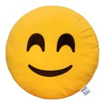 EvZ Official Certified Blush Emoji Pillow - 32cm Large Soft Plush Shy Smiley Face Emoticon Cushion - Cute Pink Cheek Decorative Stuffed Toy for Girls, Nursery & Sweet Gift (Yellow) EvZ Official Certified Blush Emoji Pillow - 32cm Large Soft Plush Shy Smiley Face Emoticon Cushion - Cute Pink Cheek Decorative Stuffed Toy for Girls, Nursery & Sweet Gift (Yellow)
