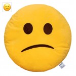 EvZ Official Certified Confused Emoji Pillow - 32cm Large Soft Plush Hesitant Smiley Face Emoticon Cushion - Funny Decorative Stuffed Toy for Office Humor, Dorm Decor & Gag Gift (Yellow) EvZ Official Certified Confused Emoji Pillow - 32cm Large Soft Plush Hesitant Smiley Face Emoticon Cushion - Funny Decorative Stuffed Toy for Office Humor, Dorm Decor & Gag Gift (Yellow)