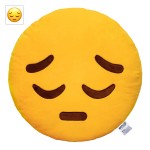 EvZ Official Certified Pensive Emoji Pillow - 32cm Large Soft Plush Sad Thinking Face Emoticon Cushion - Cute Quiet Decorative Stuffed Toy for Bedroom, Calm Decor & Sympathy Gift (Yellow) EvZ Official Certified Pensive Emoji Pillow - 32cm Large Soft Plush Sad Thinking Face Emoticon Cushion - Cute Quiet Decorative Stuffed Toy for Bedroom, Calm Decor & Sympathy Gift (Yellow)