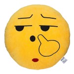 EvZ Emoji Pull Nose Face Emoticon Cushion Stuffed Plush Soft Pillow, Official Certified, 32cm Yellow EvZ Emoji Pull Nose Face Emoticon Cushion Stuffed Plush Soft Pillow, Official Certified, 32cm Yellow