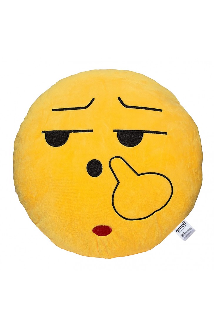 EvZ Emoji Pull Nose Face Emoticon Cushion Stuffed Plush Soft Pillow, Official Certified, 32cm Yellow EvZ Emoji Pull Nose Face Emoticon Cushion Stuffed Plush Soft Pillow, Official Certified, 32cm Yellow