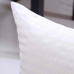 EvZ Premium Stuffer Pillow Insert Sham Square Form Polyester, 16" L X 16" W, Standard White Striped, for 16" Covers EvZ Premium Stuffer Pillow Insert Sham Square Form Polyester, 16" L X 16" W, Standard White Striped, for 16" Covers