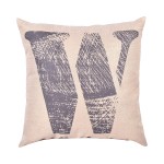 EvZ Graffiti Letter W Throw Pillow Cover, 18x18 Inch Decorative Alphabet Pillowcase, Modern Colorful Paint Pattern Square Cushion Case for Sofa Couch Bedroom Decor, Personalized Gift for Letter W EvZ Graffiti Letter W Throw Pillow Cover, 18x18 Inch Decorative Alphabet Pillowcase, Modern Colorful Paint Pattern Square Cushion Case for Sofa Couch Bedroom Decor, Personalized Gift for Letter W