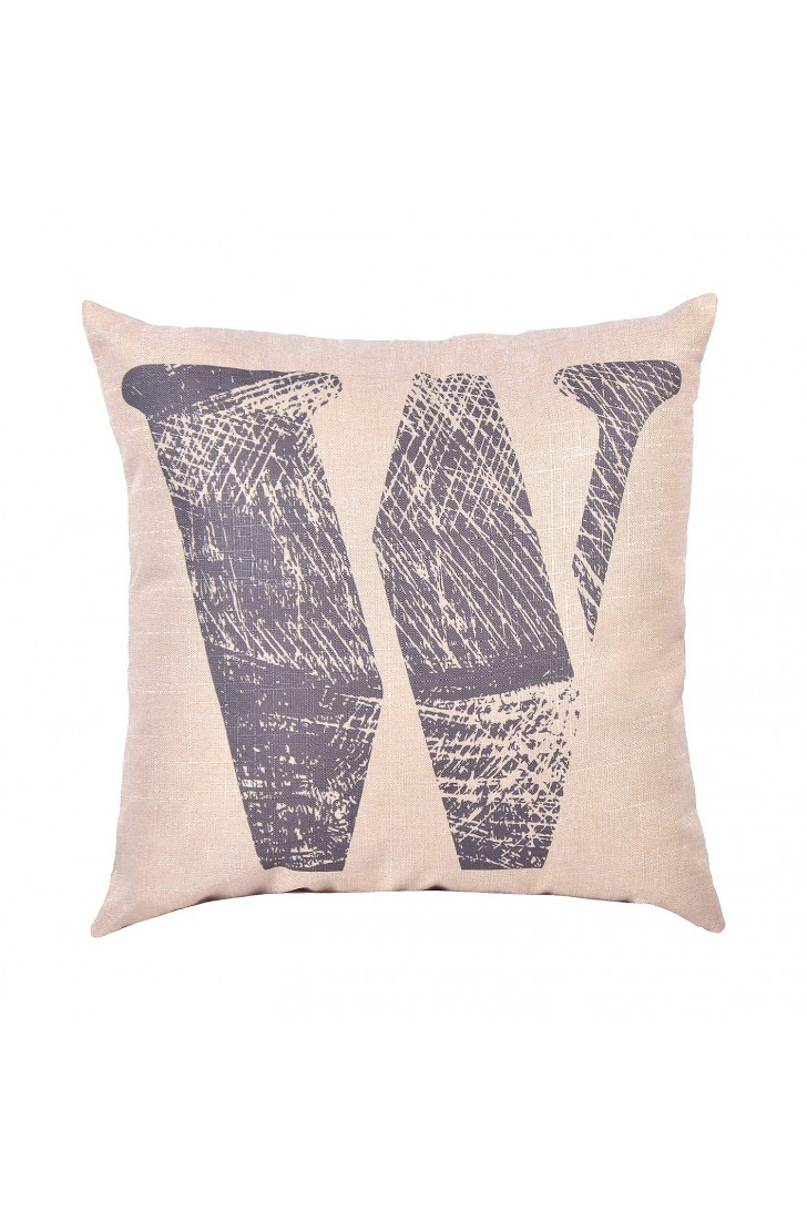 EvZ Graffiti Letter W Throw Pillow Cover, 18x18 Inch Decorative Alphabet Pillowcase, Modern Colorful Paint Pattern Square Cushion Case for Sofa Couch Bedroom Decor, Personalized Gift for Letter W EvZ Graffiti Letter W Throw Pillow Cover, 18x18 Inch Decorative Alphabet Pillowcase, Modern Colorful Paint Pattern Square Cushion Case for Sofa Couch Bedroom Decor, Personalized Gift for Letter W