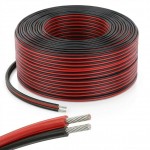 EvZ 20 AWG 2-Conductor Extension Wire (1936ft/590M Bulk Reel), Tinned Copper Stranded Low Voltage 12V/24V DC Power Cable, Red & Black Parallel Cord for Large Scale LED Strip, Audio & Marine Projects EvZ 20 AWG 2-Conductor Extension Wire (1936ft/590M Bulk Reel), Tinned Copper Stranded Low Voltage 12V/24V DC Power Cable, Red & Black Parallel Cord for Large Scale LED Strip, Audio & Marine Projects