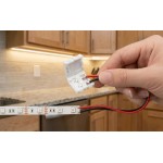 EvZ 10-Pack 2-Pin 10mm LED Strip Connector Jumper, Solderless LED Connector for 5050 Single Color Flexible Light Strips, 10mm Wide Strip to Strip Extension Wire (6-Inch / 14cm Length) EvZ 10-Pack 2-Pin 10mm LED Strip Connector Jumper, Solderless LED Connector for 5050 Single Color Flexible Light Strips, 10mm Wide Strip to Strip Extension Wire (6-Inch / 14cm Length)