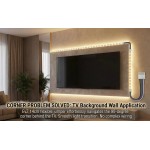 EvZ 10-Pack 5-Pin LED Strip Connectors for 12mm Wide 5050 RGBW Strip Lights - Solderless Strip to Strip Jumper with 14cm 22AWG Extension Wire - Gapless & Flexible Connection for Multi-Color LED Tape