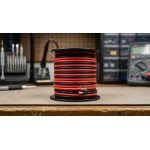 EvZ 8 Gauge Silicone Wire, 33ft 10AWG Ultra Flexible 2 Conductor Parallel Cable, Tinned Copper High Temp Resistant (-60°C to +200°C), Red Black 2 Pin Power Cord for RC, Solar, Battery & LED Strips EvZ 8 Gauge Silicone Wire, 33ft 10AWG Ultra Flexible 2 Conductor Parallel Cable, Tinned Copper High Temp Resistant (-60°C to +200°C), Red Black 2 Pin Power Cord for RC, Solar, Battery & LED Strips