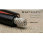 EvZ 14 AWG Silicone Wire, 33ft Ultra Flexible 2-Pin Parallel Zip Cord, 400 Strands Tinned Copper Hookup Wire, High Temp 200°C Resistant 14 Gauge Cable for RC, LED Strips, Marine & Low Voltage DIY EvZ 14 AWG Silicone Wire, 33ft Ultra Flexible 2-Pin Parallel Zip Cord, 400 Strands Tinned Copper Hookup Wire, High Temp 200°C Resistant 14 Gauge Cable for RC, LED Strips, Marine & Low Voltage DIY