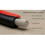 EvZ 20 AWG Silicone Wire, 33ft 20 Gauge 2 Conductor Parallel Wire, Ultra Flexible Tinned Copper 2 Pin Red Black Hookup Wire, High Temp 200°C 600V Electric Cable for LED Strips, RC, DIY Projects EvZ 20 AWG Silicone Wire, 33ft 20 Gauge 2 Conductor Parallel Wire, Ultra Flexible Tinned Copper 2 Pin Red Black Hookup Wire, High Temp 200°C 600V Electric Cable for LED Strips, RC, DIY Projects