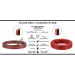EvZ 22 AWG Silicone Wire, 33ft 22 Gauge 2 Conductor Parallel Wire, Ultra Flexible Tinned Copper 2 Pin Red Black Hookup Wire, High Temp 200°C 600V Electric Cable for LED Strips, RC, DIY Projects EvZ 22 AWG Silicone Wire, 33ft 22 Gauge 2 Conductor Parallel Wire, Ultra Flexible Tinned Copper 2 Pin Red Black Hookup Wire, High Temp 200°C 600V Electric Cable for LED Strips, RC, DIY Projects