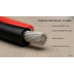 EvZ 22 AWG Silicone Wire, 33ft 22 Gauge 2 Conductor Parallel Wire, Ultra Flexible Tinned Copper 2 Pin Red Black Hookup Wire, High Temp 200°C 600V Electric Cable for LED Strips, RC, DIY Projects EvZ 22 AWG Silicone Wire, 33ft 22 Gauge 2 Conductor Parallel Wire, Ultra Flexible Tinned Copper 2 Pin Red Black Hookup Wire, High Temp 200°C 600V Electric Cable for LED Strips, RC, DIY Projects