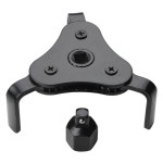 EvZ Tools Oil Filter Wrench, Auto Adjustable, 3 Jaw 2 Way Remover Socket EvZ Tools Oil Filter Wrench, Auto Adjustable, 3 Jaw 2 Way Remover Socket