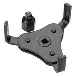 EvZ Tools Oil Filter Wrench, Auto Adjustable, 3 Jaw 2 Way Remover Socket EvZ Tools Oil Filter Wrench, Auto Adjustable, 3 Jaw 2 Way Remover Socket