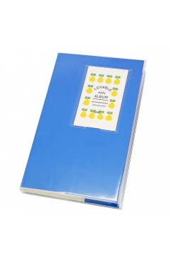 84 Pockets Photo Album for Mini Fuji Instax Polaroid & Name Card Blue