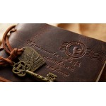 EvZ Leather Writing Journal Notebook - 7" Retro Vintage Key Bound Diary, 320 Pages Unlined Kraft Paper Sketchbook, Dark Coffee Classic Travel Journal for Men & Women, Antique Poetry Book & Art Notepad EvZ Leather Writing Journal Notebook - 7" Retro Vintage Key Bound Diary, 320 Pages Unlined Kraft Paper Sketchbook, Dark Coffee Classic Travel Journal for Men & Women, Antique Poetry Book & Art Notepad