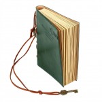 EvZ Classic Vintage Leather Writing Journal Notebook - Forest Green Retro Diary with Antique Key, Blank Kraft Pages, Perfect Travel Sketchbook & Grimoire - 5.6" x 4.2", 160 Sheets / 320 Pages, Unique Key Bound Cord Closure EvZ Classic Vintage Leather Writing Journal Notebook - Forest Green Retro Diary with Antique Key, Blank Kraft Pages, Perfect Travel Sketchbook & Grimoire - 5.6" x 4.2", 160 Sheets / 320 Pages, Unique Key Bound Cord Closure
