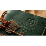 EvZ Classic Vintage Leather Writing Journal Notebook - Forest Green Retro Diary with Antique Key, Blank Kraft Pages, Perfect Travel Sketchbook & Grimoire - 5.6" x 4.2", 160 Sheets / 320 Pages, Unique Key Bound Cord Closure EvZ Classic Vintage Leather Writing Journal Notebook - Forest Green Retro Diary with Antique Key, Blank Kraft Pages, Perfect Travel Sketchbook & Grimoire - 5.6" x 4.2", 160 Sheets / 320 Pages, Unique Key Bound Cord Closure