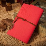 EvZ Vintage Rose PU Leather Cover Loose Leaf Blank Notebook Journal Diary Gift EvZ Vintage Rose PU Leather Cover Loose Leaf Blank Notebook Journal Diary Gift