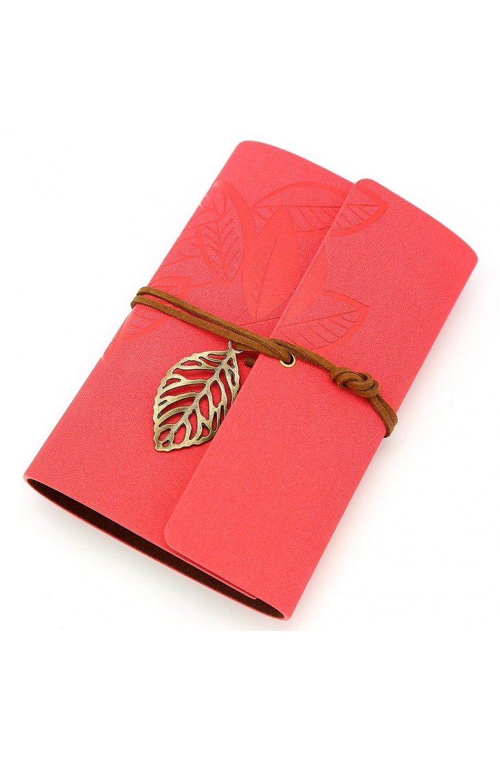 EvZ Vintage Rose PU Leather Cover Loose Leaf Blank Notebook Journal Diary Gift EvZ Vintage Rose PU Leather Cover Loose Leaf Blank Notebook Journal Diary Gift