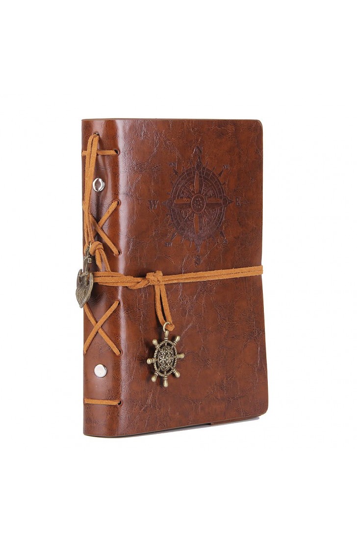 EvZ 7-Inch Refillable A6 Binder Notebook - Premium Vegan Leather Personal Planner, Eco-Friendly Journal with 6-Ring Loose-Leaf System for Writing, Business, and Creative Sketches, Retro Brown EvZ 7-Inch Refillable A6 Binder Notebook - Premium Vegan Leather Personal Planner, Eco-Friendly Journal with 6-Ring Loose-Leaf System for Writing, Business, and Creative Sketches, Retro Brown