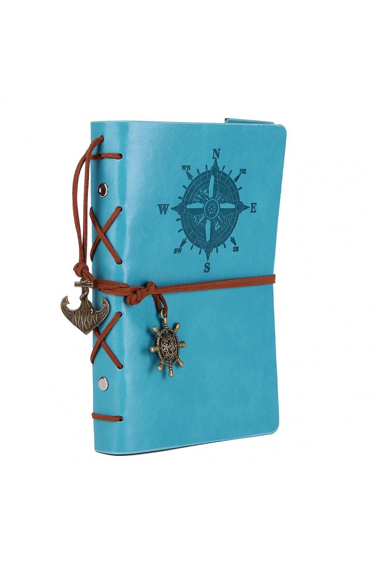 EvZ 7-Inch Refillable A6 Binder Notebook - Premium Vegan Leather Personal Planner, Eco-Friendly Journal with 6-Ring Loose-Leaf System for Writing, Business, and Creative Sketches, Sky Blue EvZ 7-Inch Refillable A6 Binder Notebook - Premium Vegan Leather Personal Planner, Eco-Friendly Journal with 6-Ring Loose-Leaf System for Writing, Business, and Creative Sketches, Sky Blue