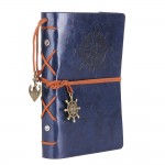 EvZ 7-Inch Refillable A6 Binder Notebook - Premium Vegan Leather Personal Planner, Eco-Friendly Journal with 6-Ring Loose-Leaf System for Writing, Business, and Creative Sketches, Dark Blue EvZ 7-Inch Refillable A6 Binder Notebook - Premium Vegan Leather Personal Planner, Eco-Friendly Journal with 6-Ring Loose-Leaf System for Writing, Business, and Creative Sketches, Dark Blue